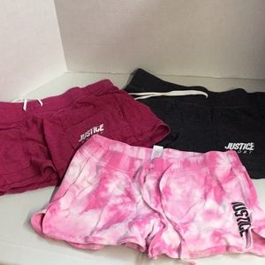 Justice sport short set